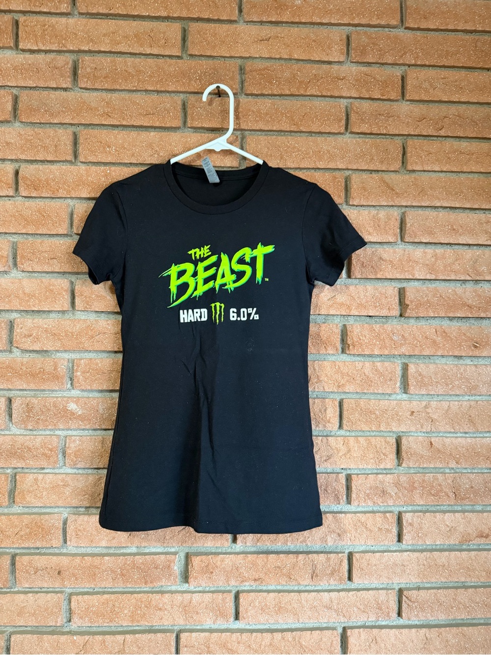 Monster Energy hard tea "the beast" Tshirt women's small